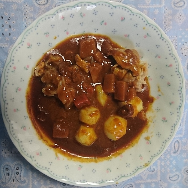 【アレンジ】肉じゃがをカレーに